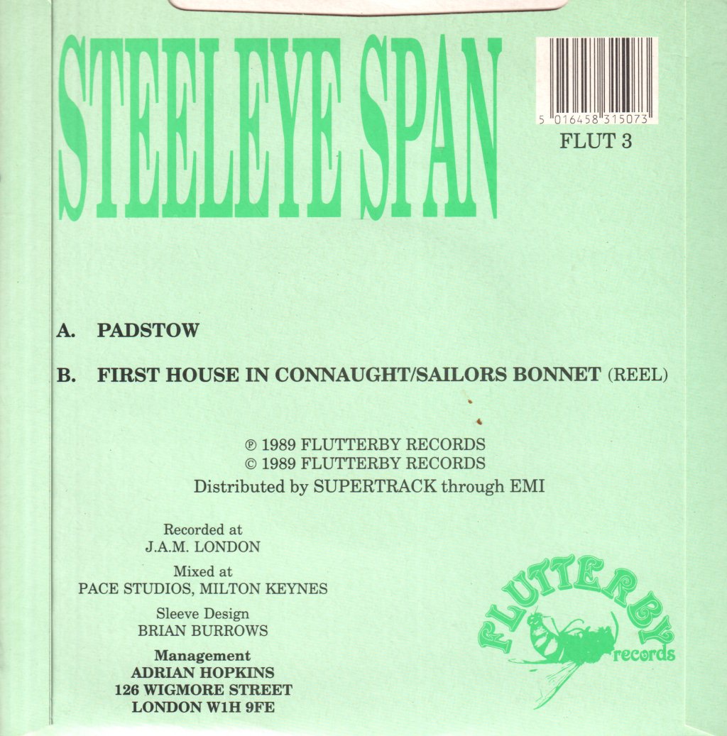 Steeleye Span - Padstow - 7 Inch