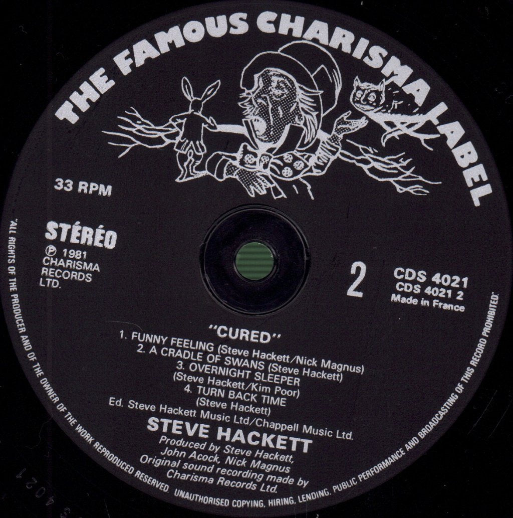 Steve Hackett - Cured - Lp