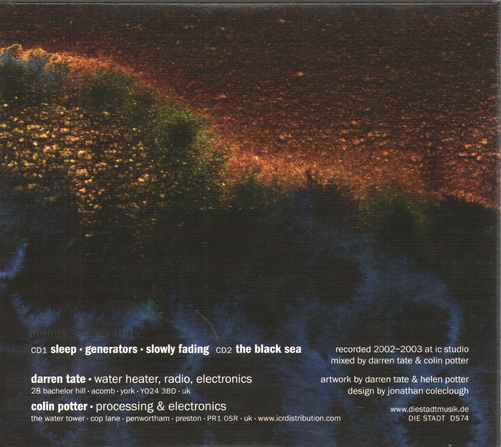 Monos - Generators - Double Cd