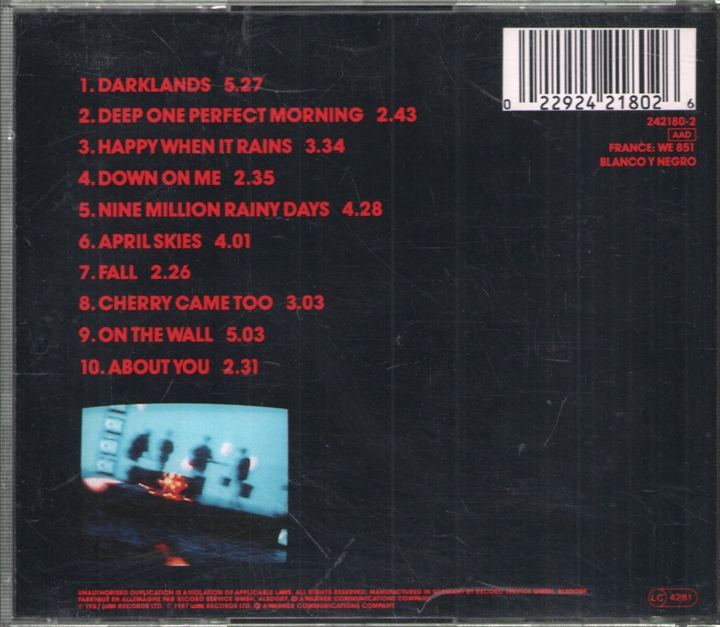 Jesus And Mary Chain - Darklands - Cd