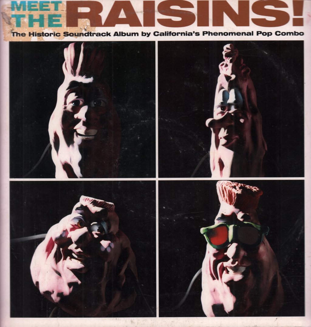 California Raisins - Meet The Raisins - Lp