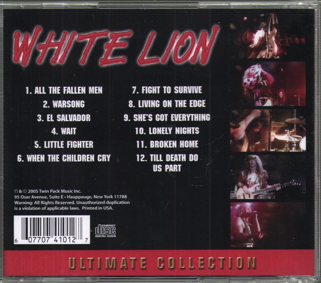 White Lion - Ultimate Collection - Cd
