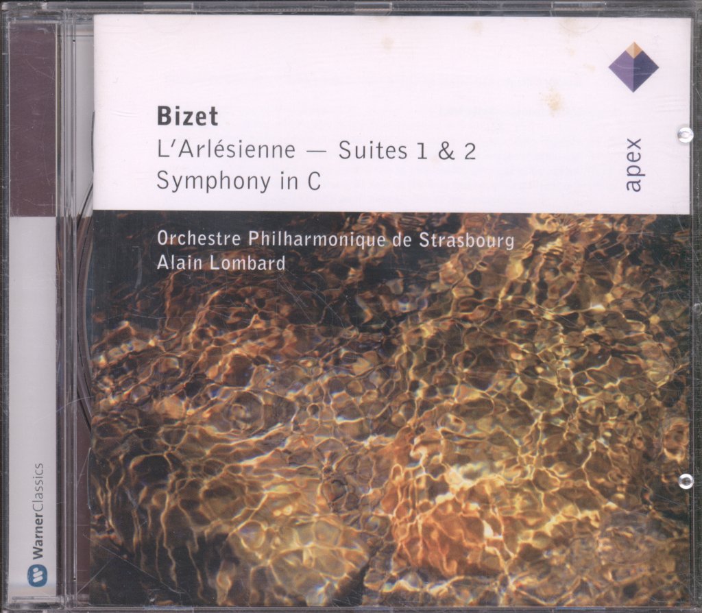 Orchestre Philharmonique De Strasbourg, Alain Lombard - Bizet - L' Arlésienne - Suites 1 & 2 / Symphony In C - Cd