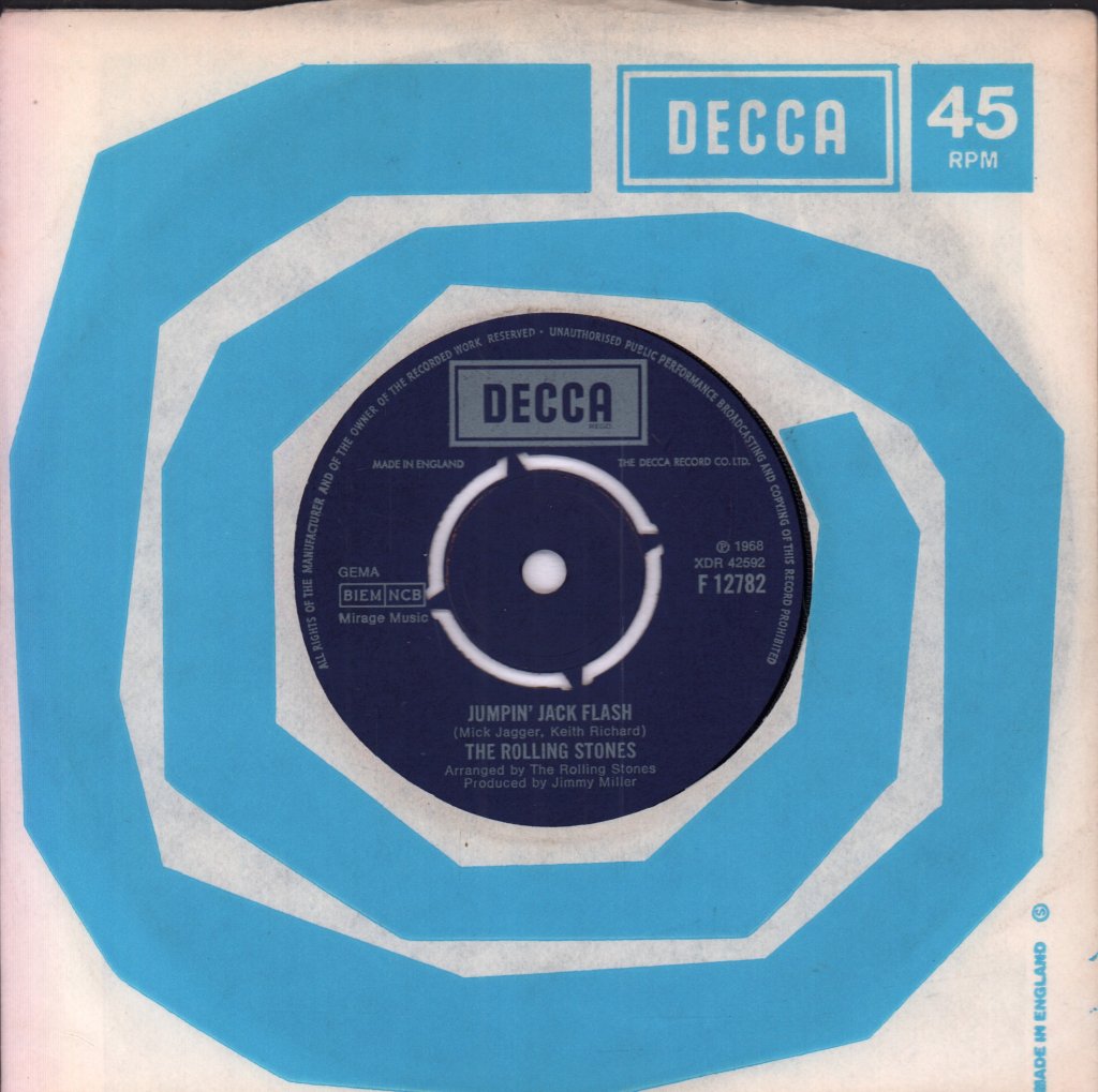 Rolling Stones - Jumpin' Jack Flash - 7 Inch