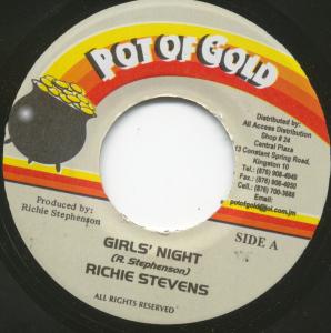Richie Stevens/Paul Henton - Girl's Night/Mexican Rhythm - 7 Inch