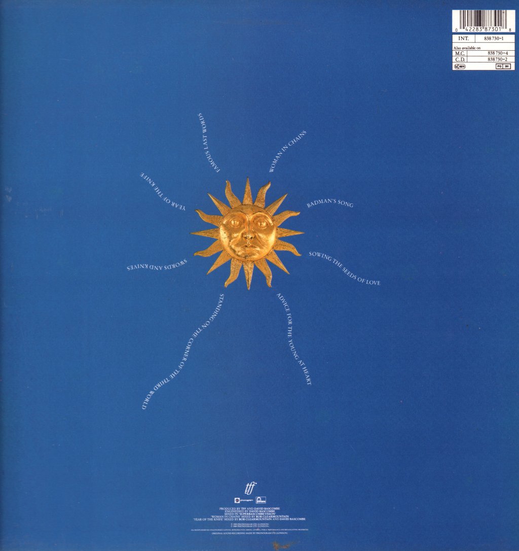 Tears For Fears - Seeds Of Love - Lp