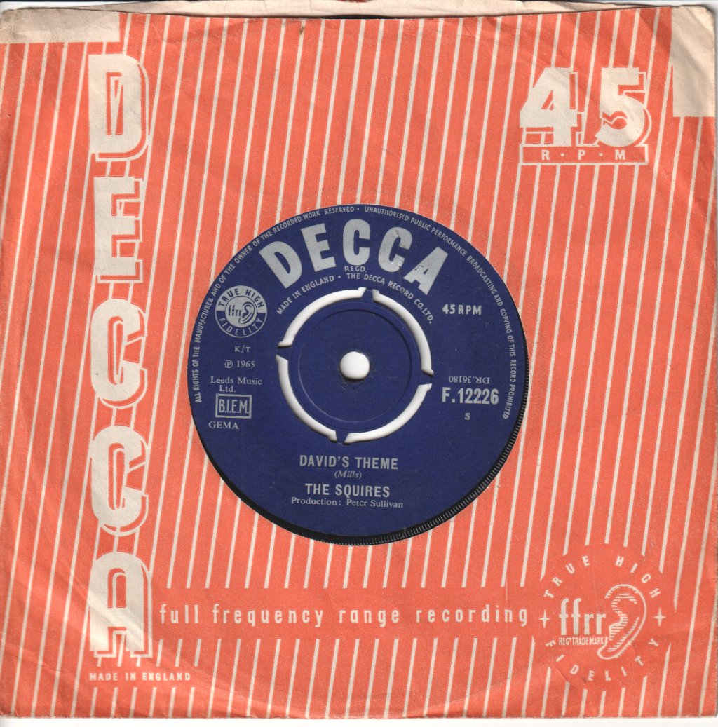 Squires - Pop The Question - 7 Inch