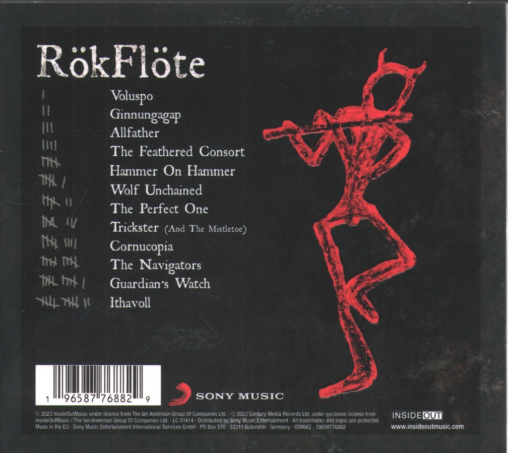 Jethro Tull - RökFlöte - Cd