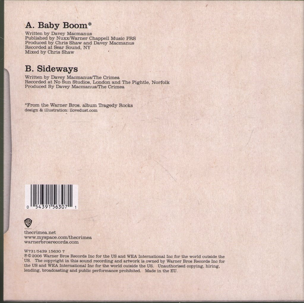 Crimea - Baby Boom - 7 Inch