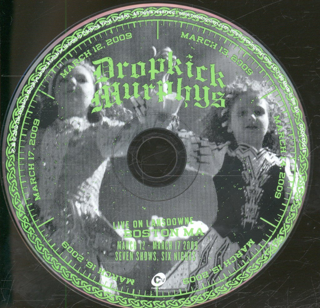 Dropkick Murphys - Live On Lansdowne Boston MA (March 12 - March 17 2009 Seven Shows Six Nights) - Cd/Dvd