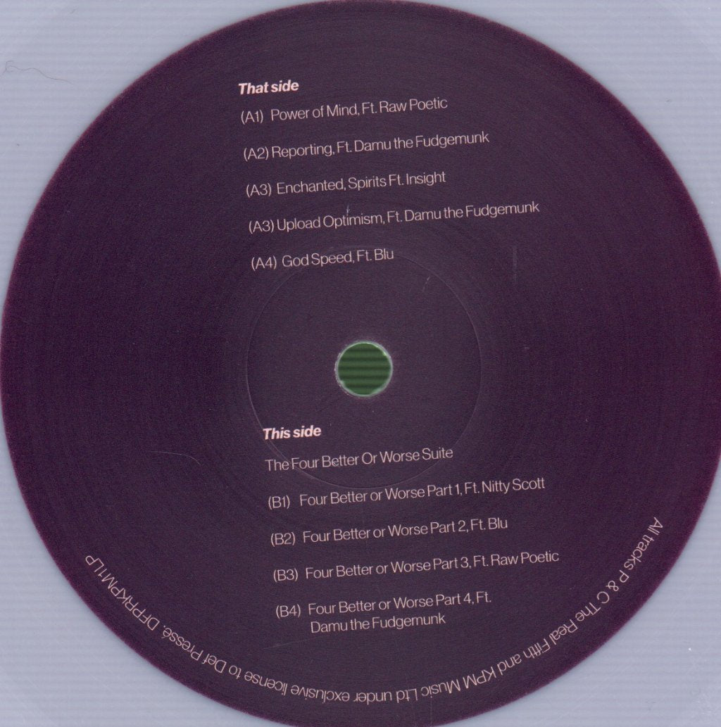 Damu the Fudgemunk - Conversation Peace - Lp