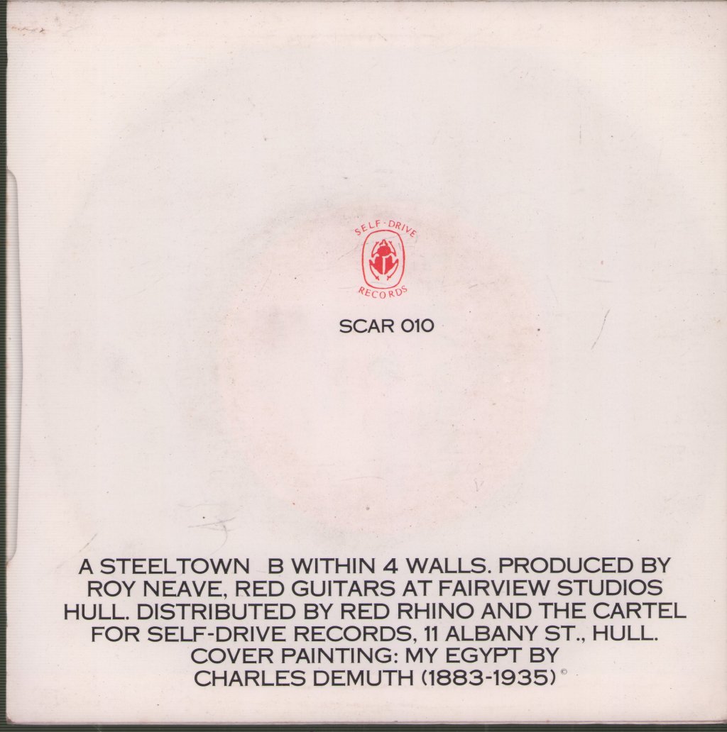 Red Guitars - Steeltown - 7 Inch