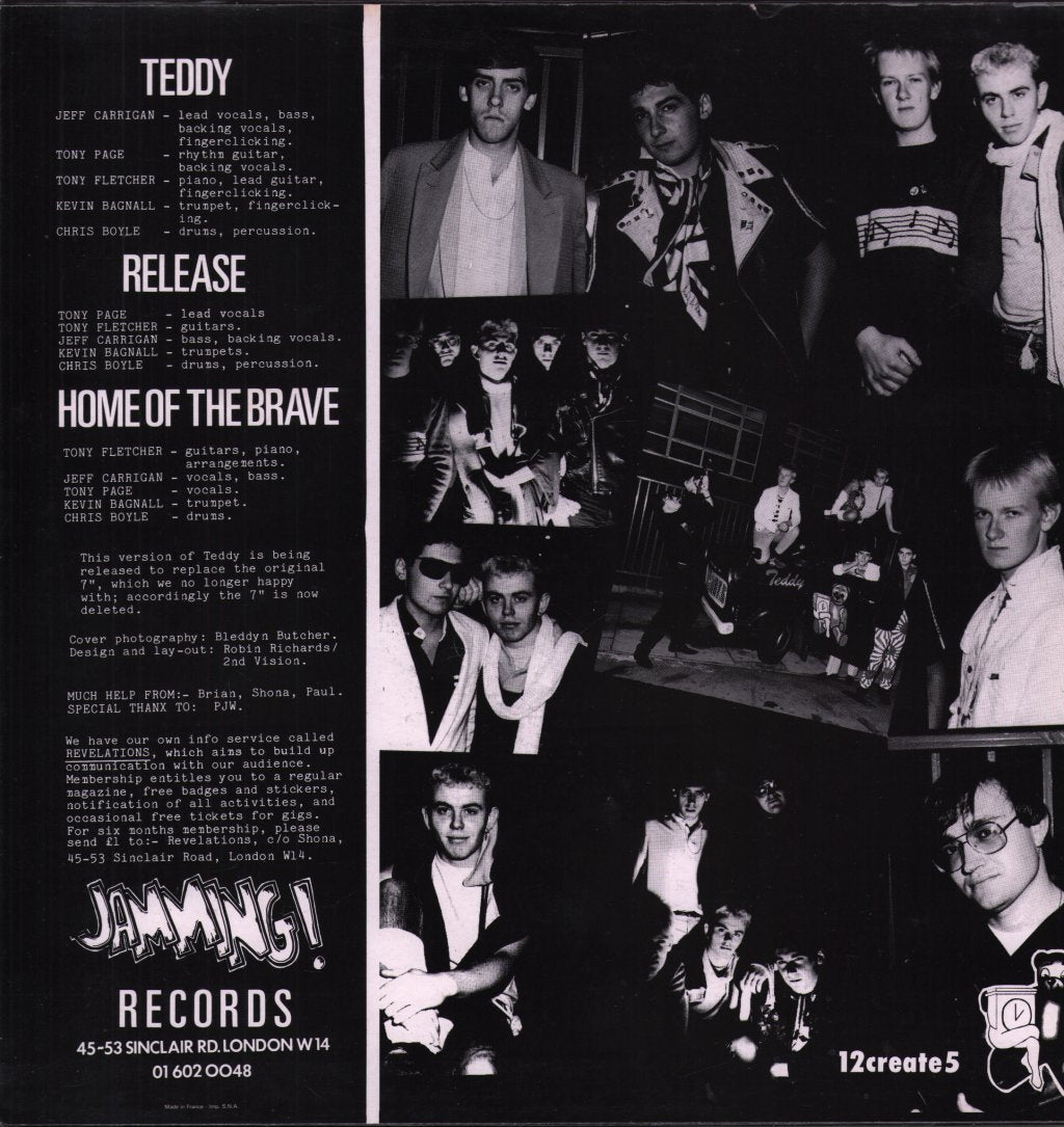 Apocalypse (Rockabilly) - Teddy - 12 Inch