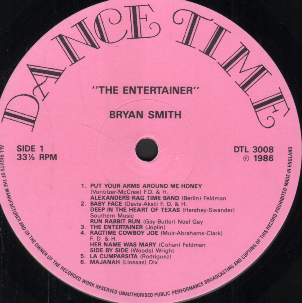 Bryan Smith - Entertainer - Lp