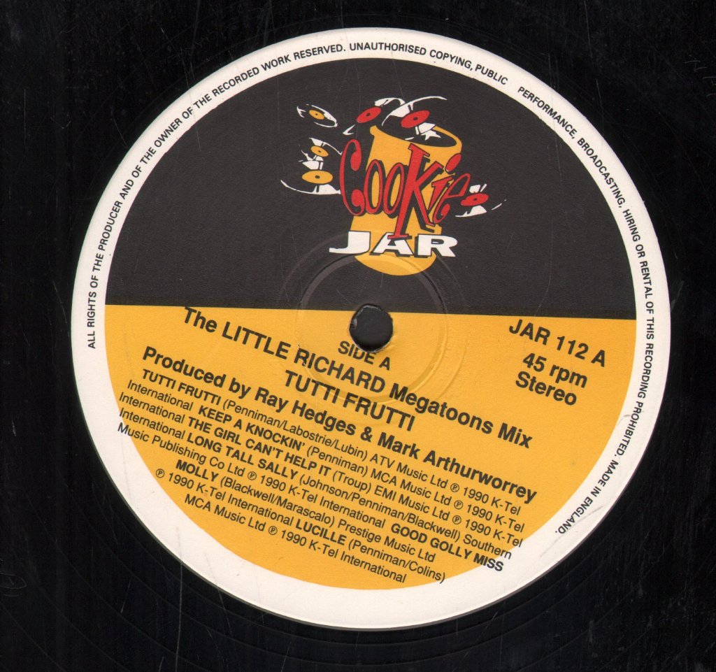 Tutti Frutti - Little Richard Megatoons Mix - 12 Inch