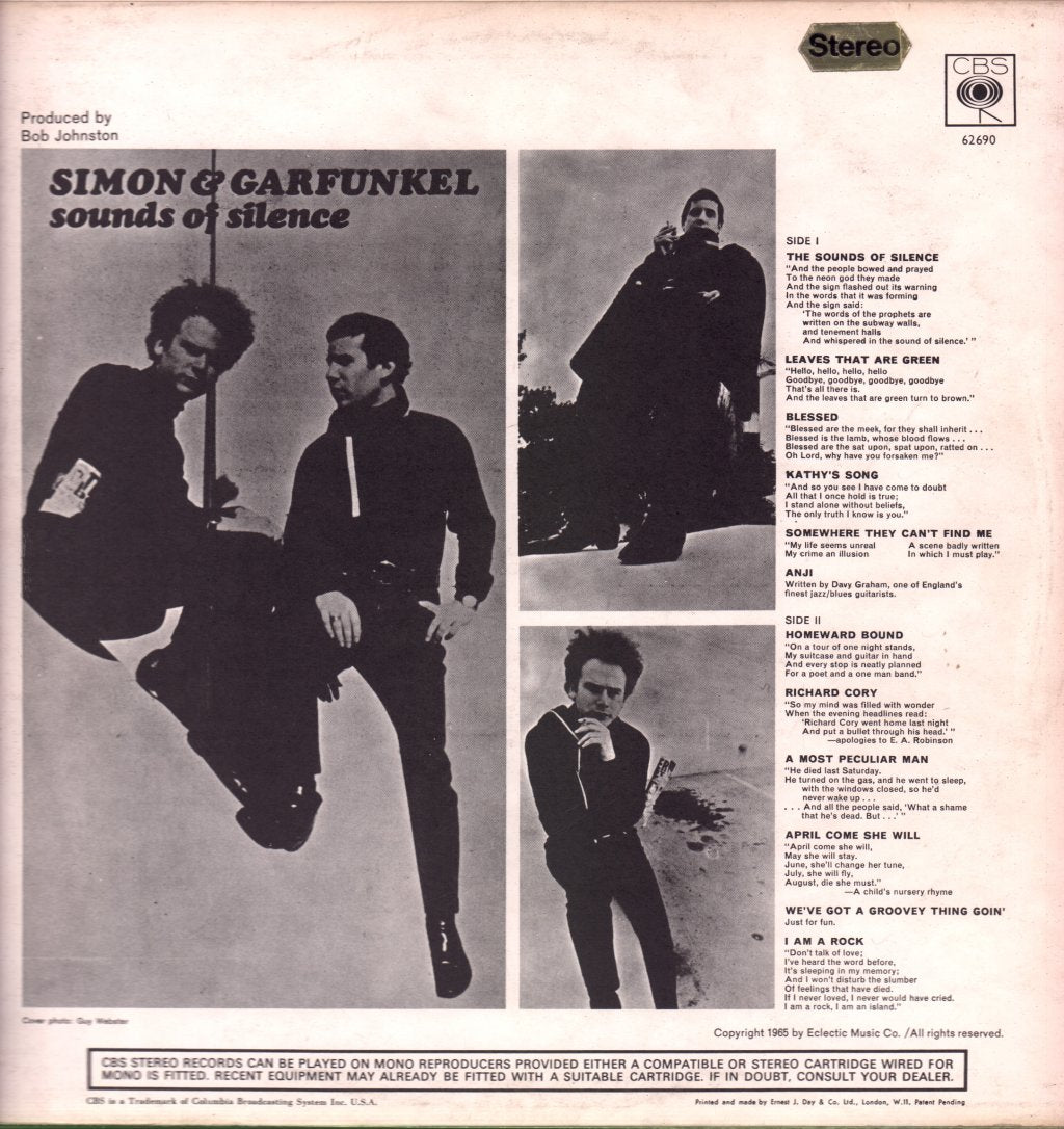 Simon And Garfunkel - Sounds Of Silence - Lp