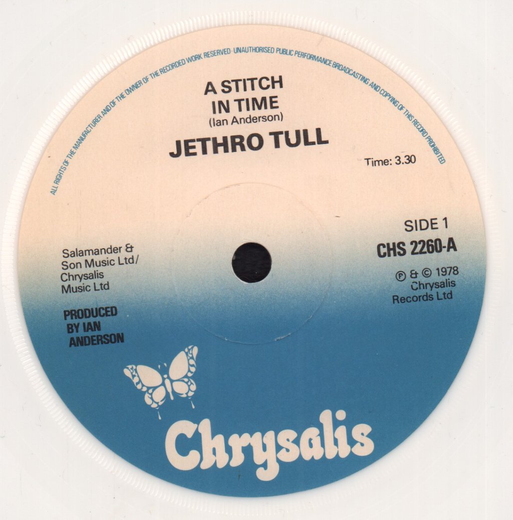 Jethro Tull - A Stitch In Time - 7 Inch