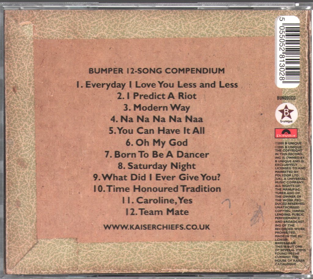 Kaiser Chiefs - Employment - Cd