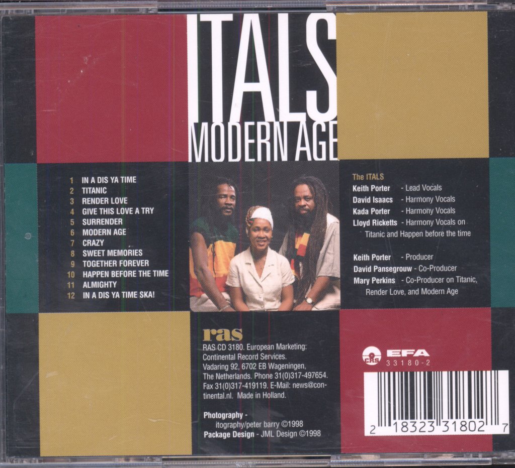 Itals - Modern Age - Cd