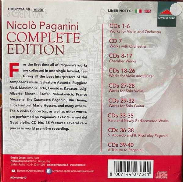 Various Artists - Niccolò Paganini - Complete Edition - Cd Set