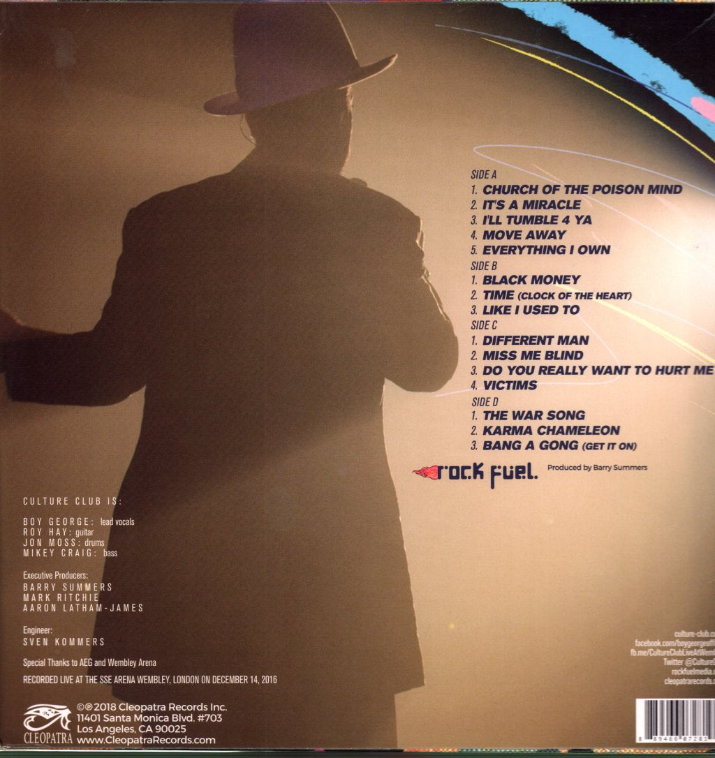 Culture Club - Live At Wembley World Tour 2016 - Double Lp