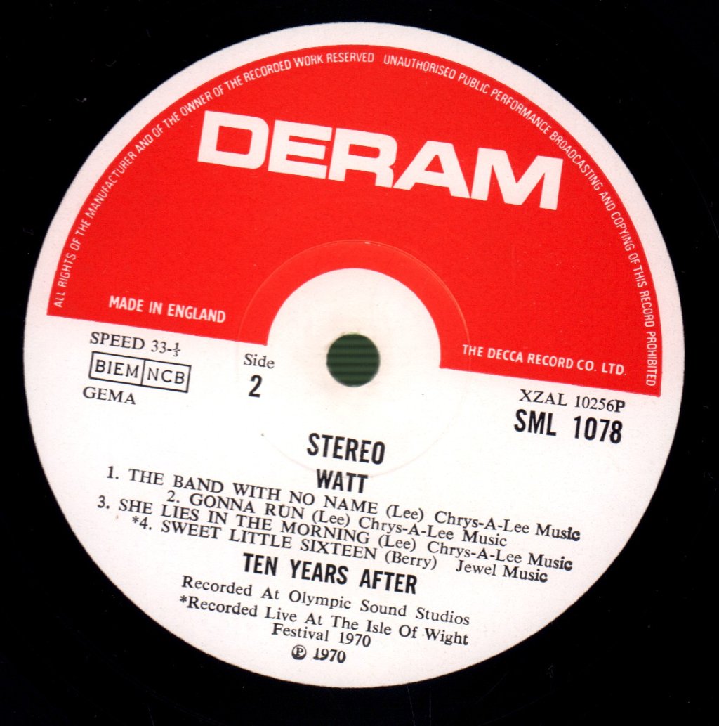 Ten Years After - Watt - Lp