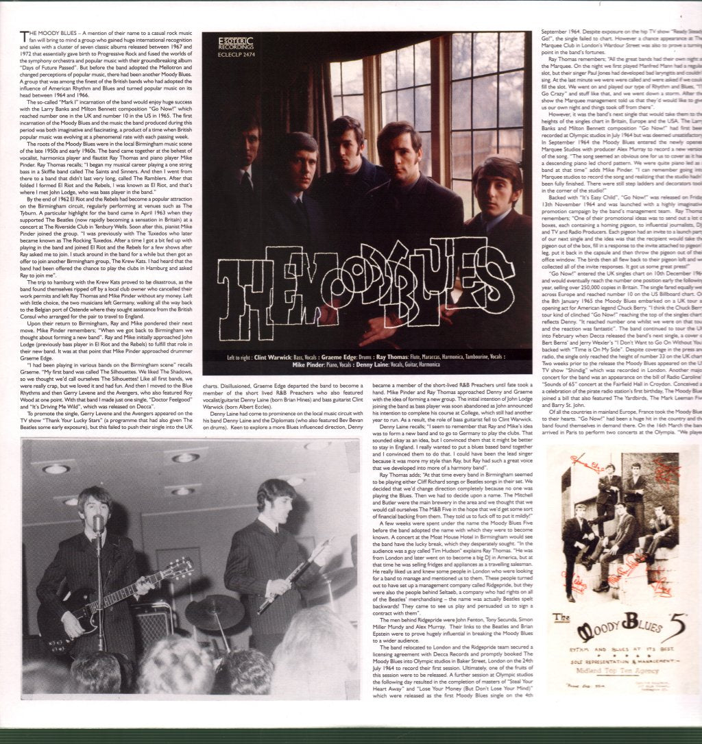 Moody Blues - Magnificent Moodies - Lp