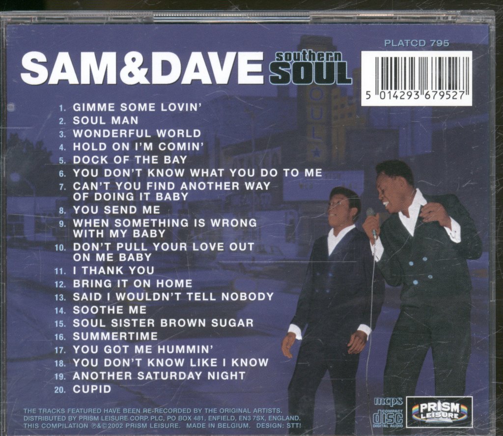 Sam & Dave - Southern Soul - Cd