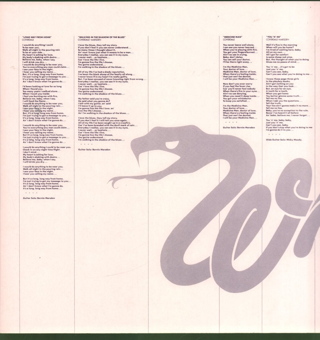Whitesnake - Lovehunter - Lp