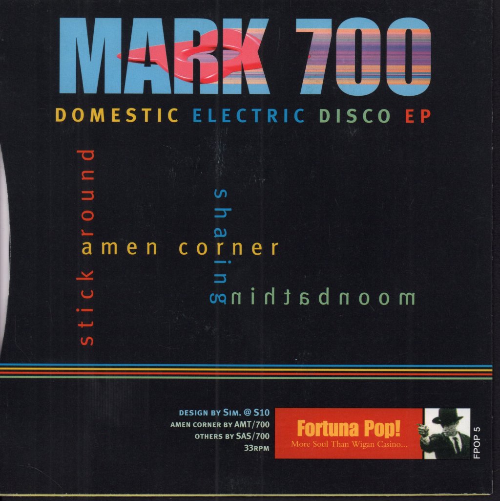 Mark 700 - Domestic Electric Disco Ep - 7 Inch