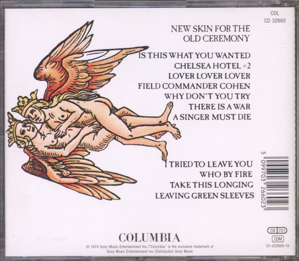 Leonard Cohen - New Skin For The Old Ceremony - Cd