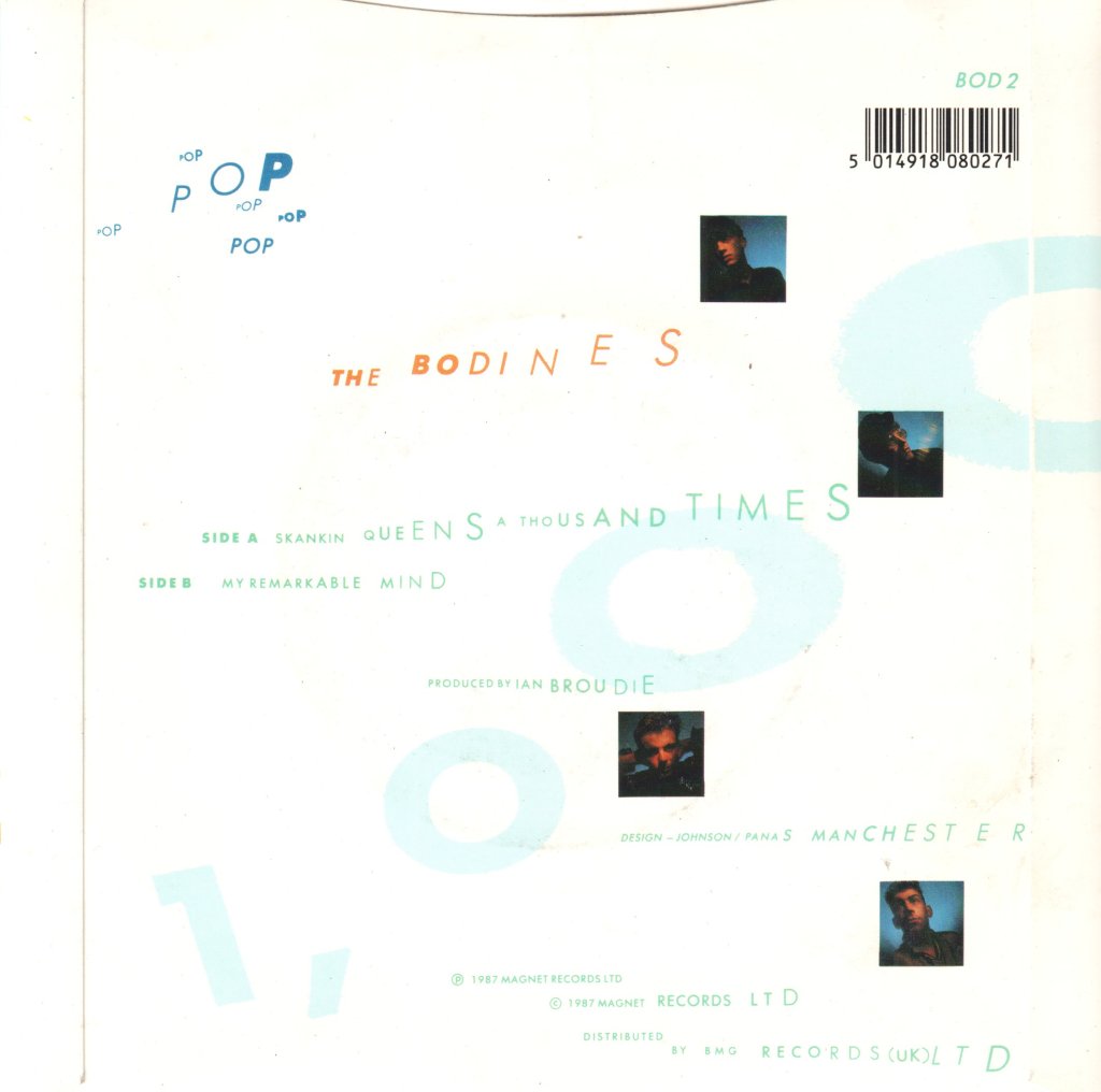 Bodines - Skankin Queens - 7 Inch