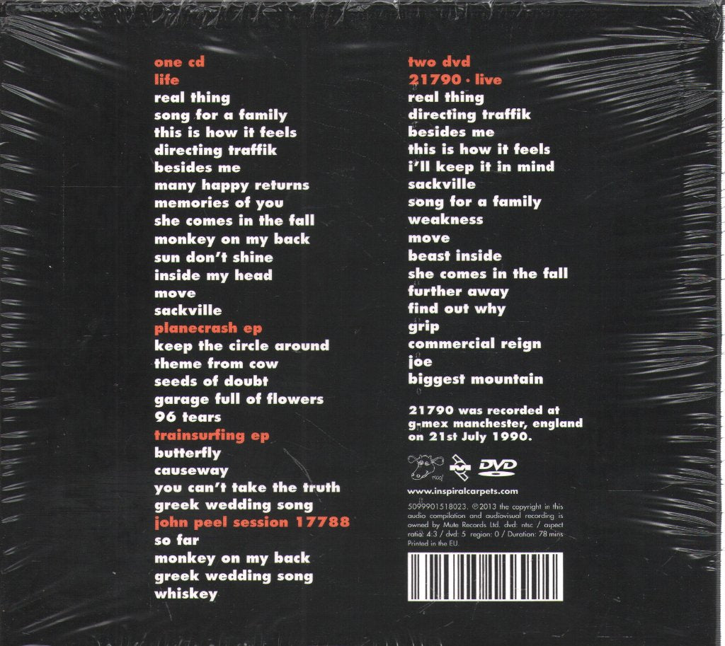 Inspiral Carpets - Life (Extended Edition) - Cd Set
