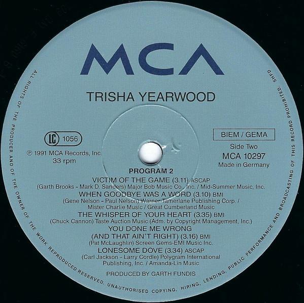 Trisha Yearwood - Trisha Yearwood - Lp