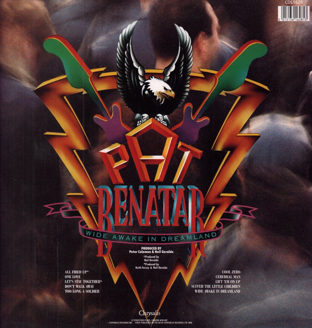 Pat Benatar - Wide Awake In Dreamland - Lp