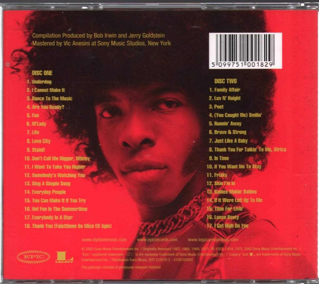 Sly & The Family Stone - Essentiaex/ex-Sly & The Family Stone - Double Cd
