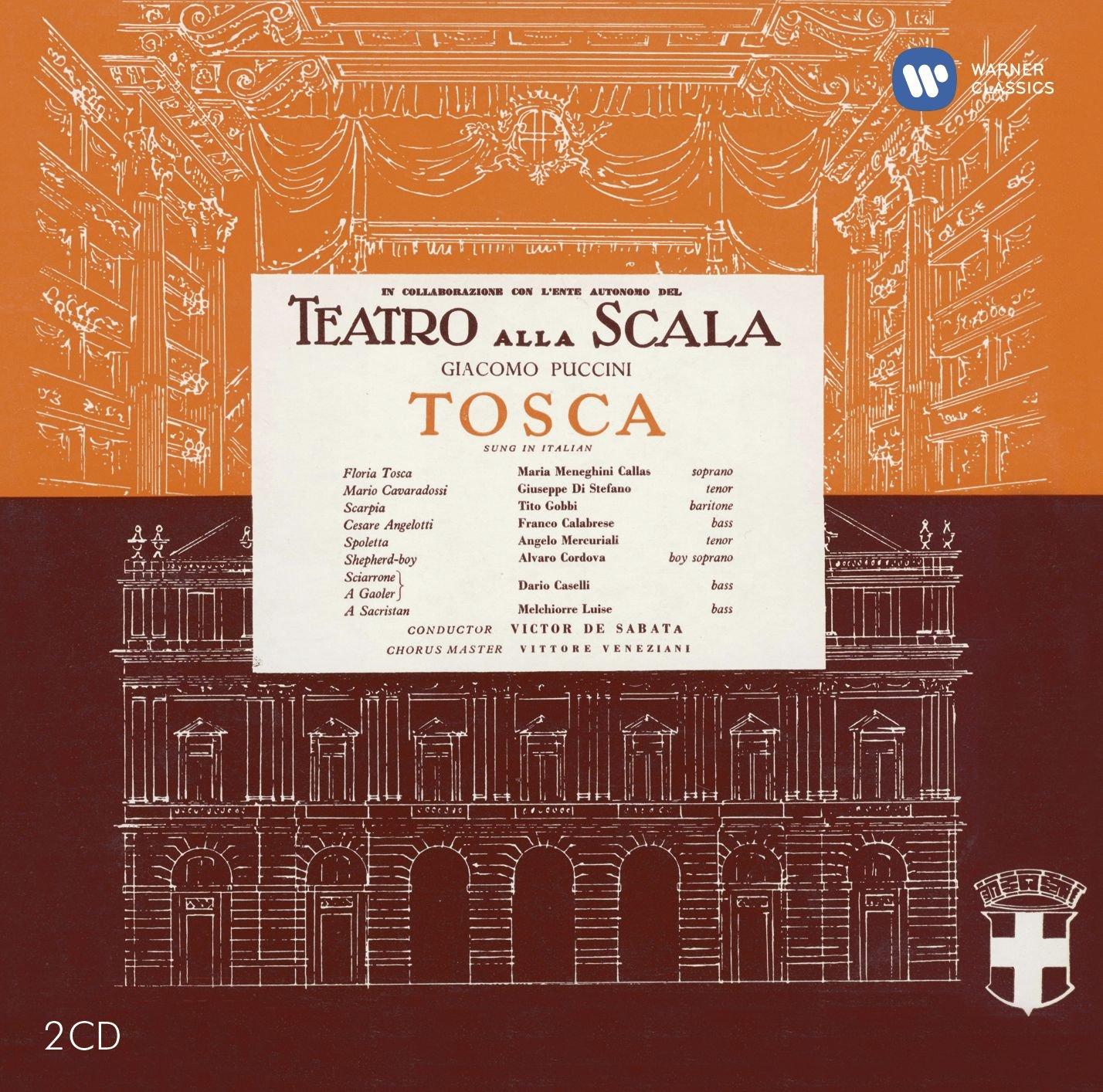 Maria Callas - Pucchini: Tosca (1953 Mono) - Maria Callas Remastered - Double Cd