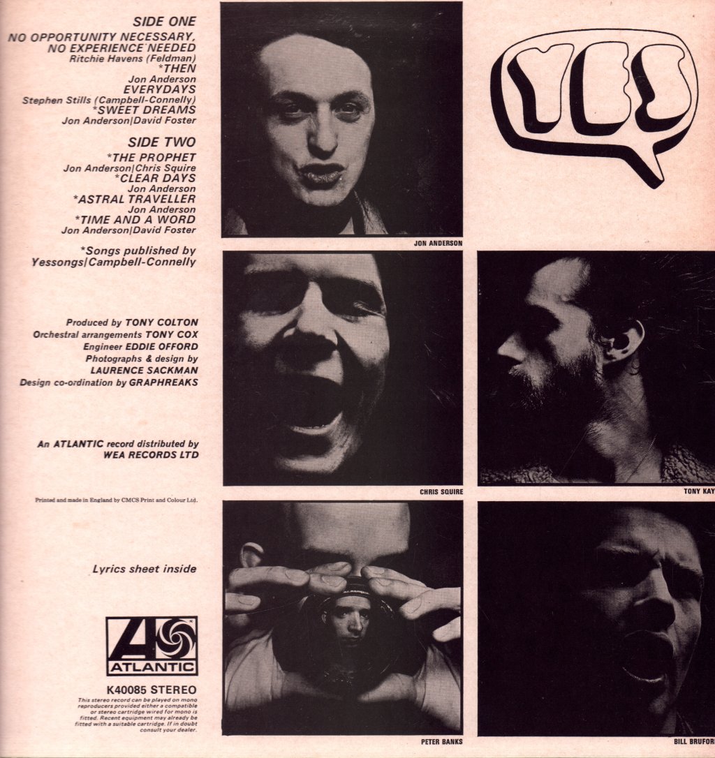 Yes - Time And A Word - Lp