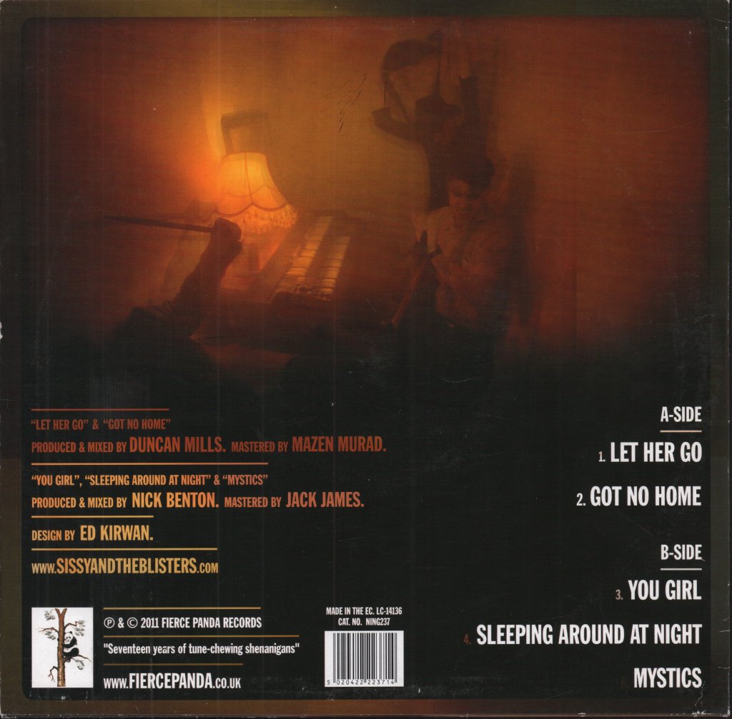 Sissy And The Blisters - Let Her Go - 10 Inch