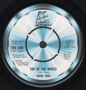 Diana Ross - Top Of The World - 7 Inch