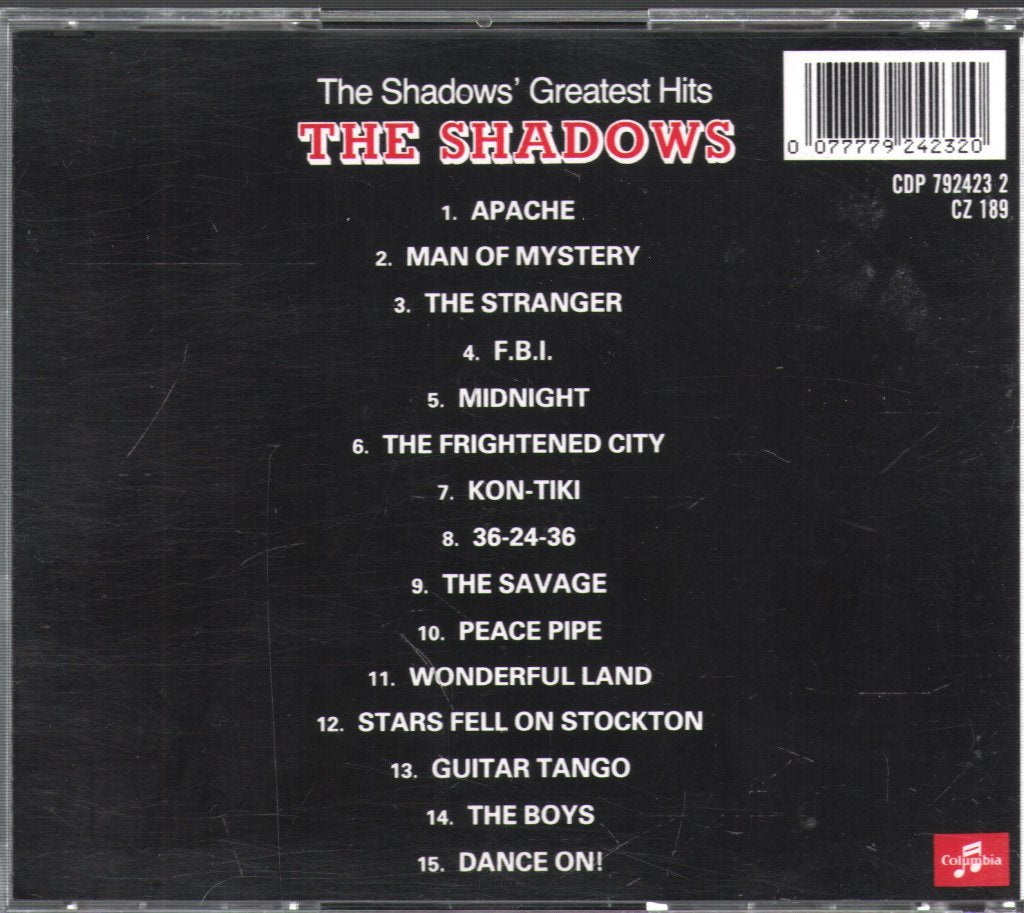 Shadows - Shadows' Greatest Hits - Cd