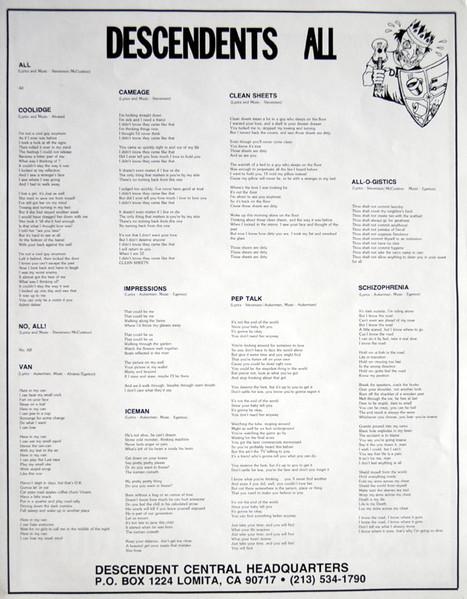 Descendents - All - Lp