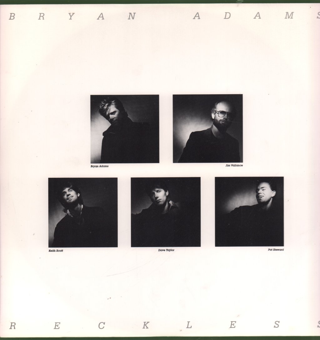 Bryan Adams - Reckless - Lp
