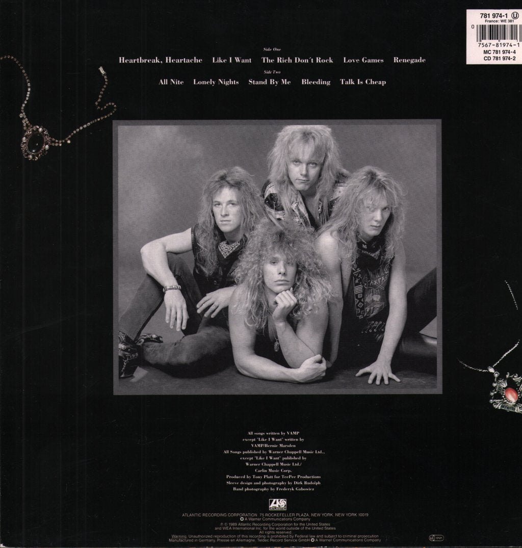 Vamp - Rich Don't Rock - Lp