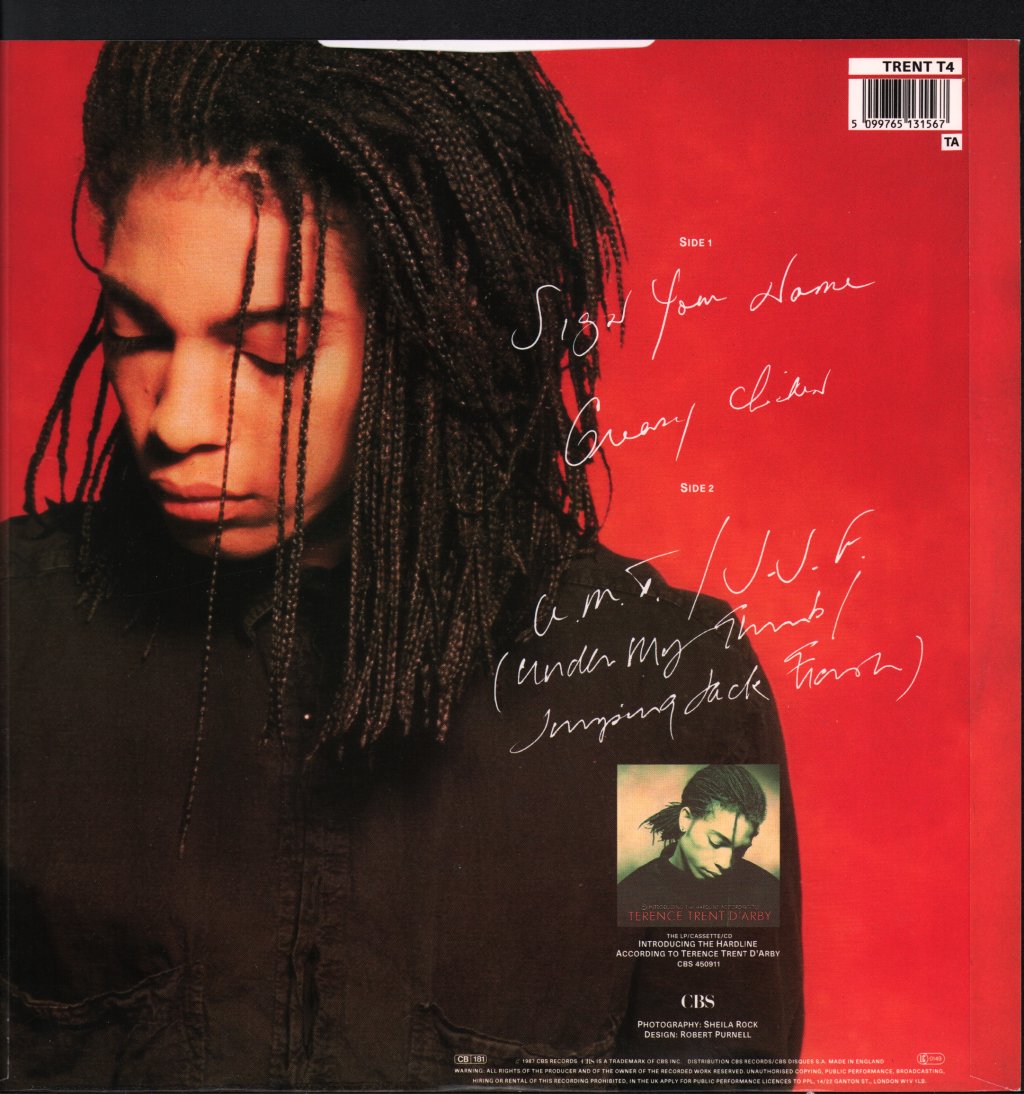 Terence Trent D'Arby - Sign Your Name - 12 Inch