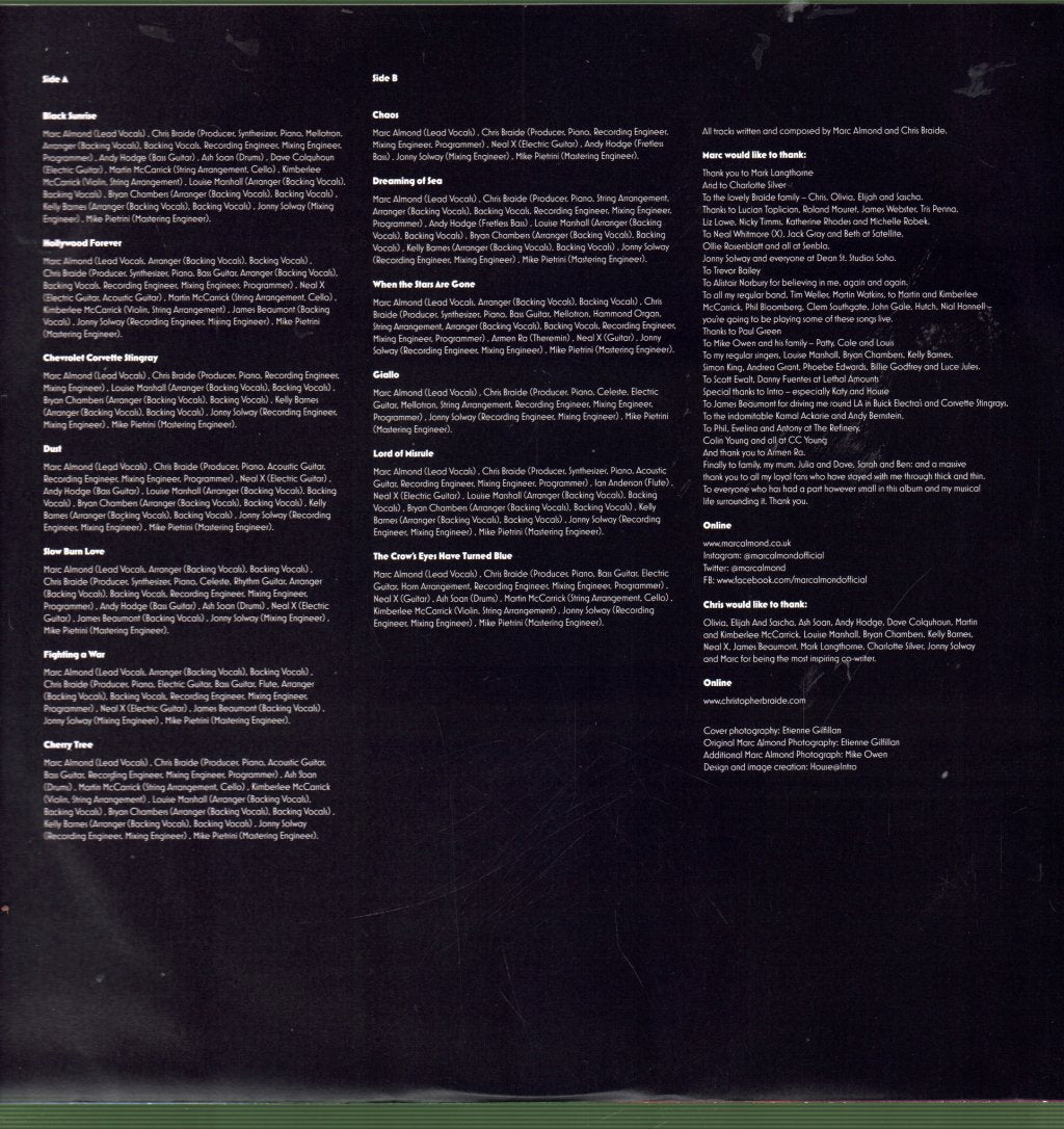 Marc Almond - Chaos And A Dancing Star - Lp