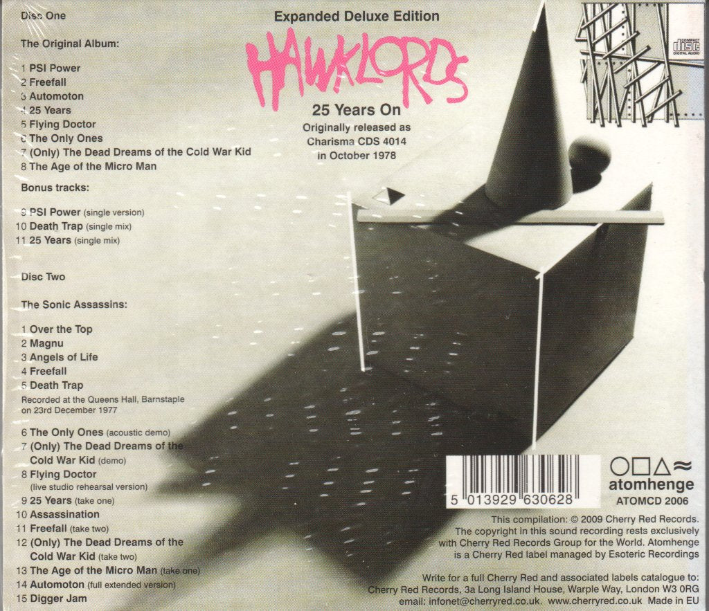Hawklords - 25 Years On - Double Cd