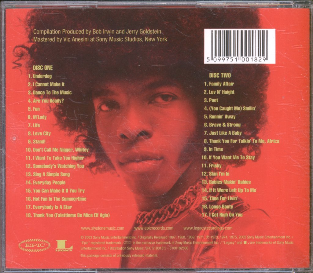 Sly & The Family Stone - Essential Sly & The Family Stone - Double Cd