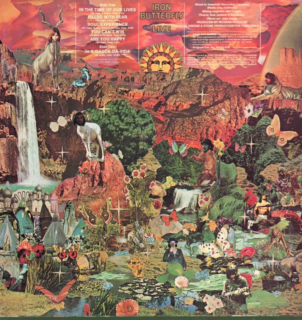 Iron Butterfly - Live - Lp