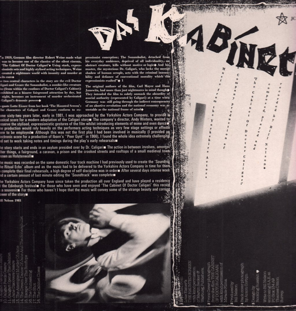 Bill Nelson - Das Kabinett - Lp